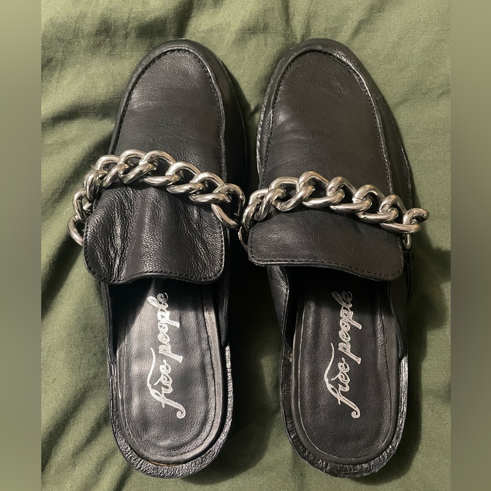 Free People Vida Mules - READ DESCRIPTION